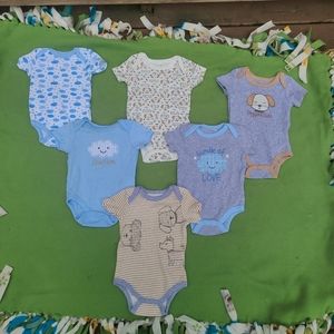 Baby boy bodysuits 3-6 month